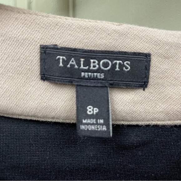 TALBOT BLACK 3/4 SLEEVES DRESS - Picture 3 of 3